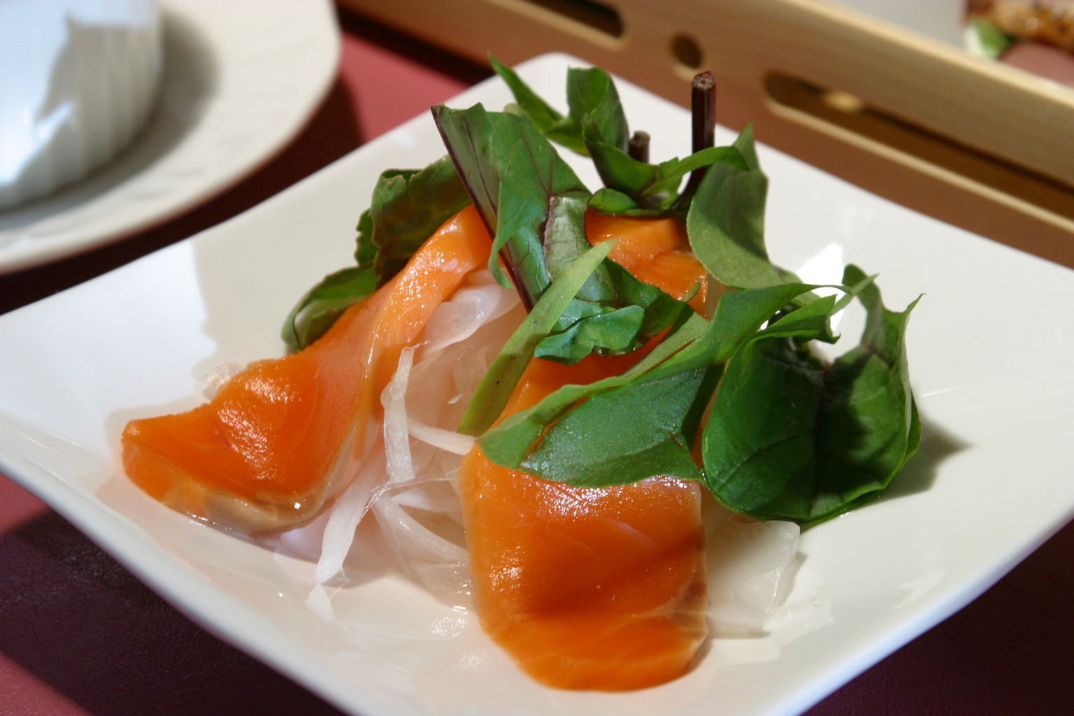 【夕食一例】長野名物！信州サーモン。