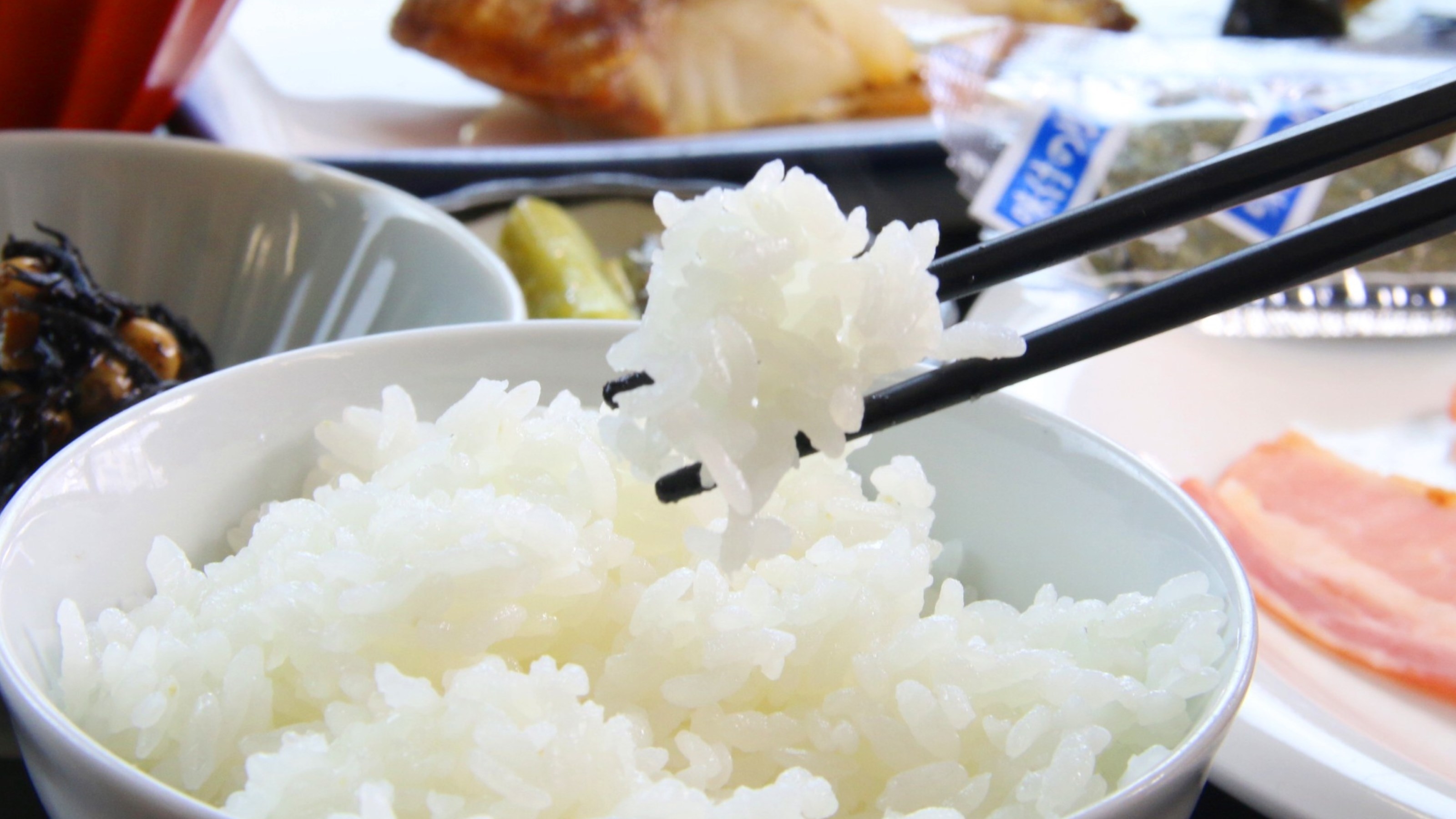 【一泊朝食付きプラン】飯山産コシヒカリの日替わり朝ごはん★宿泊者は持ち込みOK