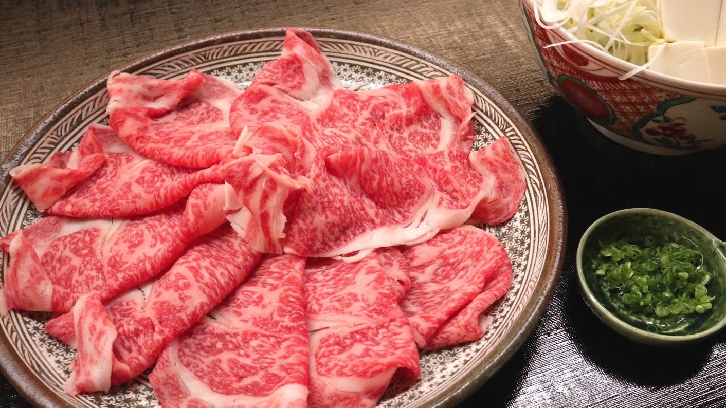 【とろける和牛しゃぶしゃぶ】＜お部屋食＞魚介よりお肉を堪能◆貸切風呂など7つの湯に癒されて｜1泊2食