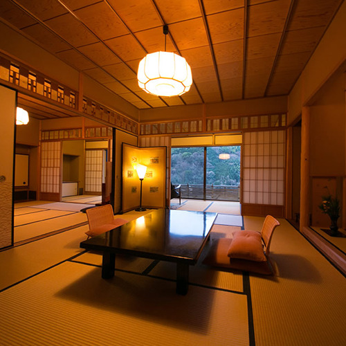 [Room: A type] * A sukiya-style corner room designed by architect Kazuyuki Nimura. A relaxing time in the beauty of Japanese style.