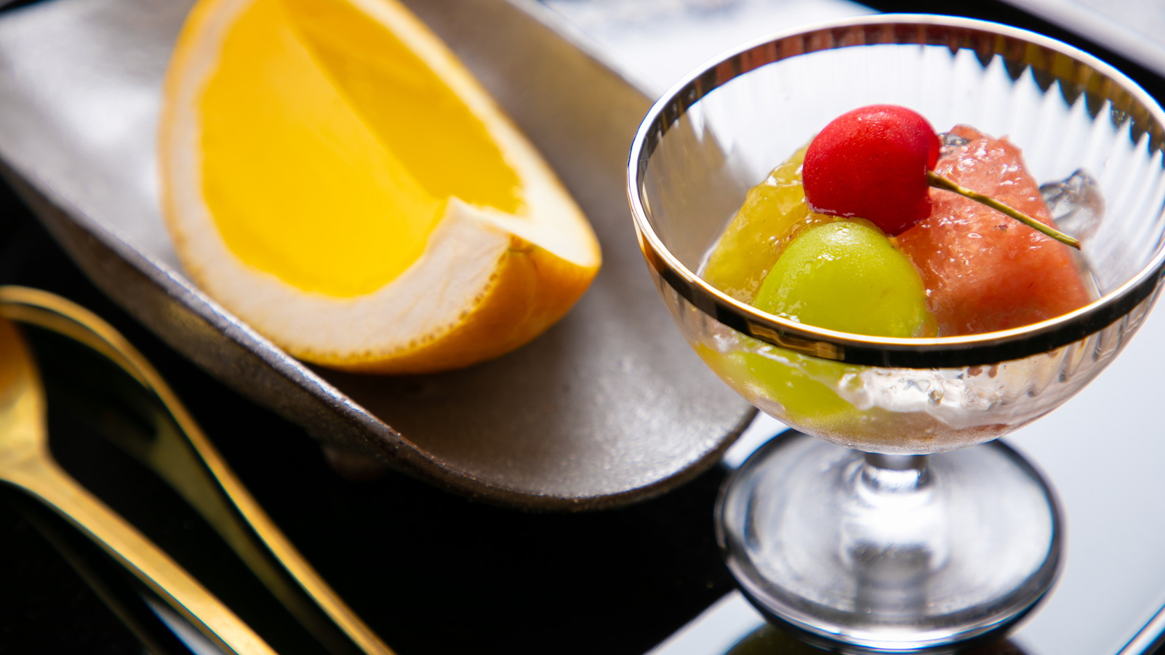 【月替わり献立】ふきやのこだわり日本料理＊季節のフルーツ