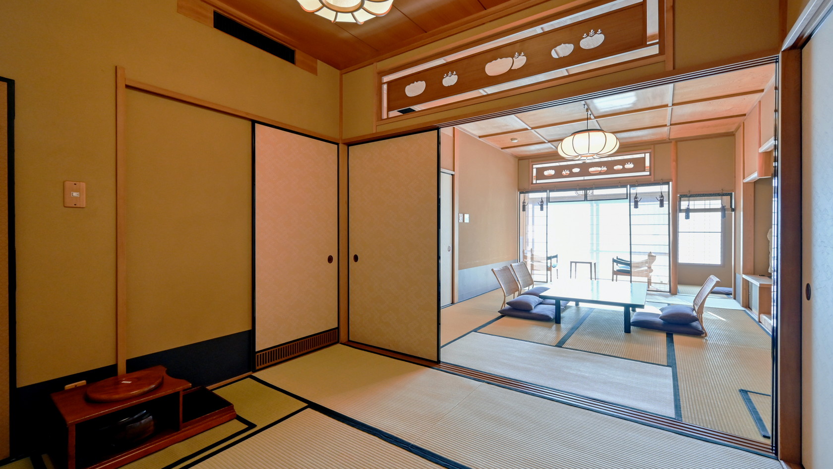 【標準客室｜Ｃ】広さが合計45平米以上の定員4名のお部屋＊403号室