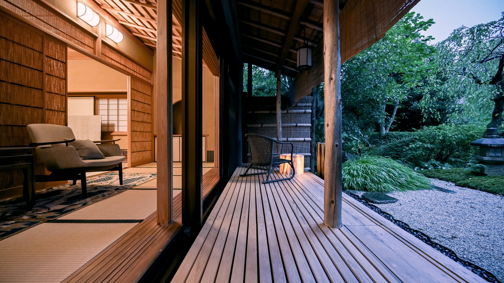 【貴賓室｜S】広々とした縁側でゆったりと