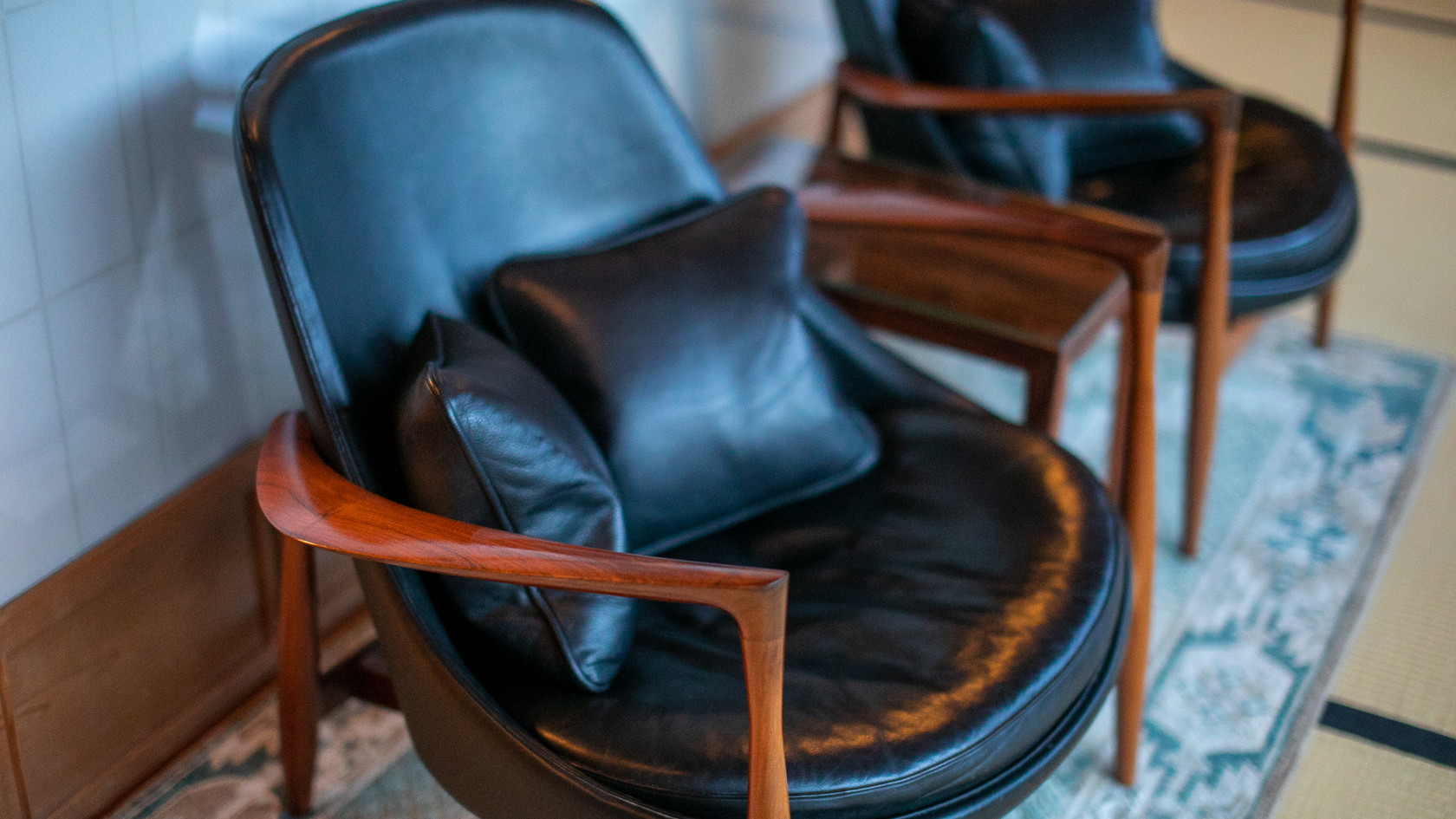 【特別室｜A】「ふきや」を彩るデンマークの椅子