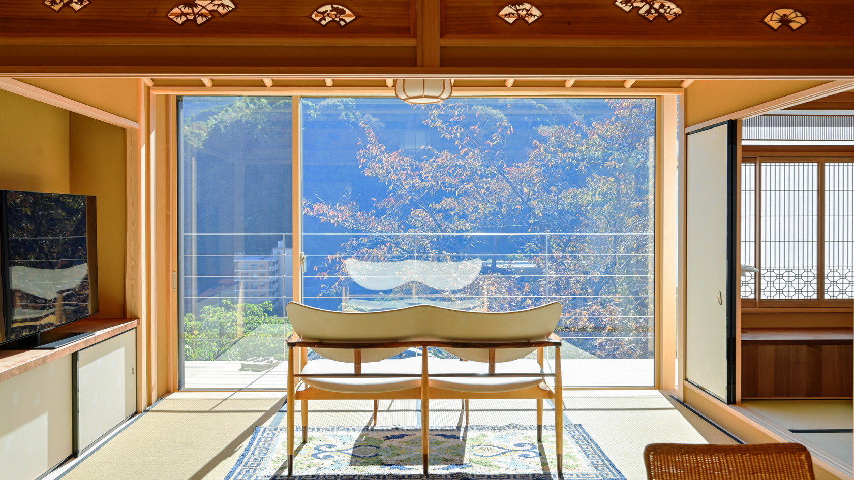 【特別室｜Y】源泉◆踏込＋12畳＋8畳＋広縁＋書院（79平米）