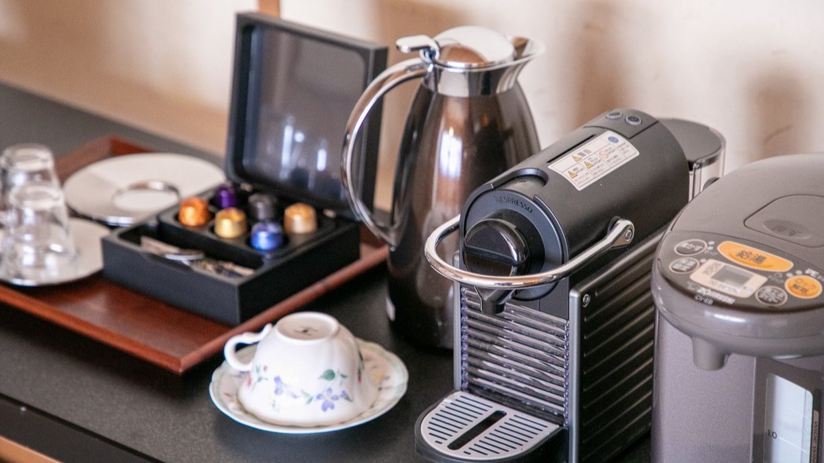 宿泊者限定テレワークルーム。お好きなお飲みものでひとやすみ