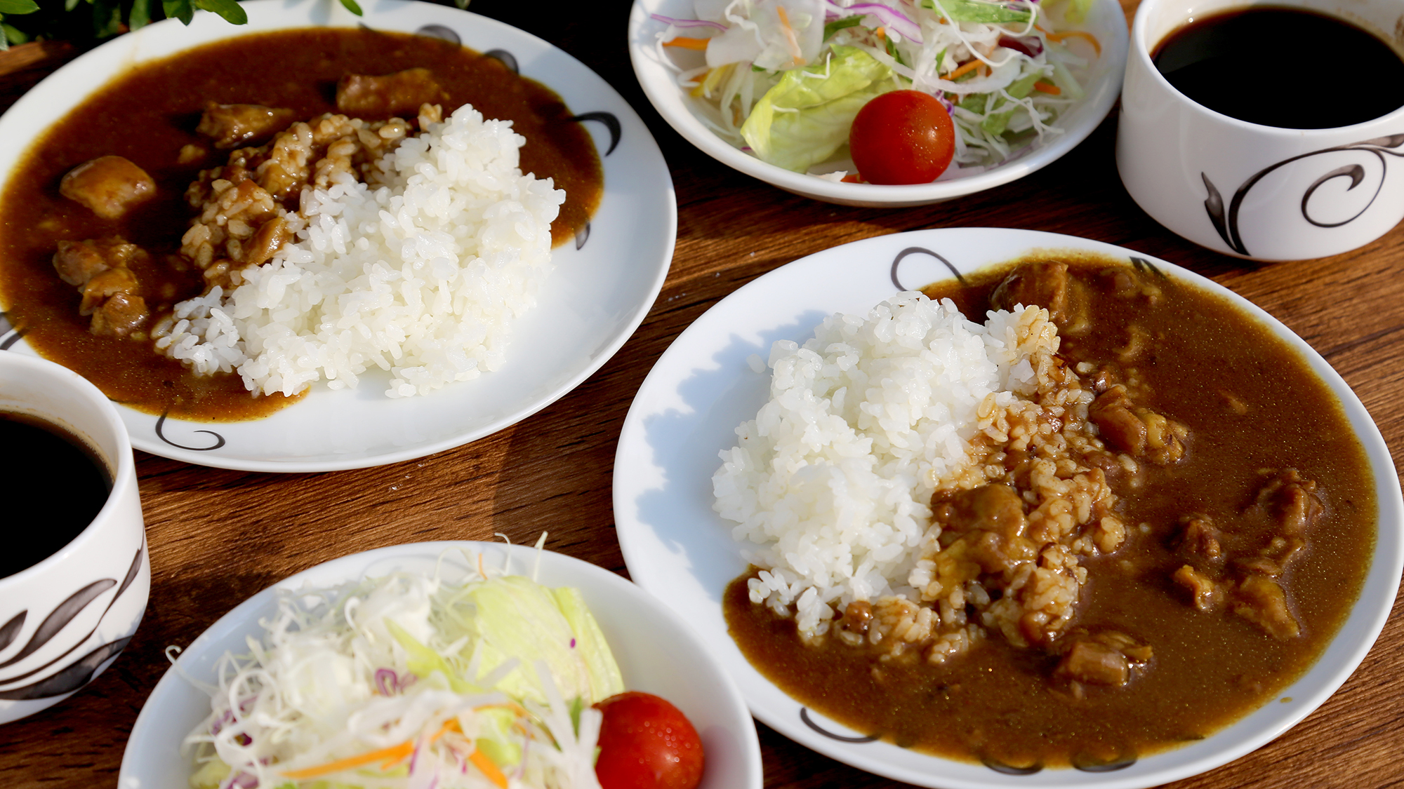 ■朝食バイキング■温かいカレーをはじめ地元食材たっぷの和洋バイキング♪朝はしっかり食べたい方も安心。