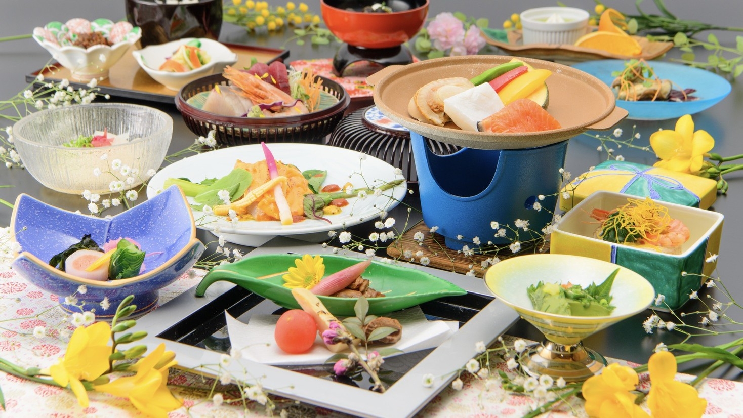 【お盆期間限定！特別プラン】季節の海の幸と会席膳