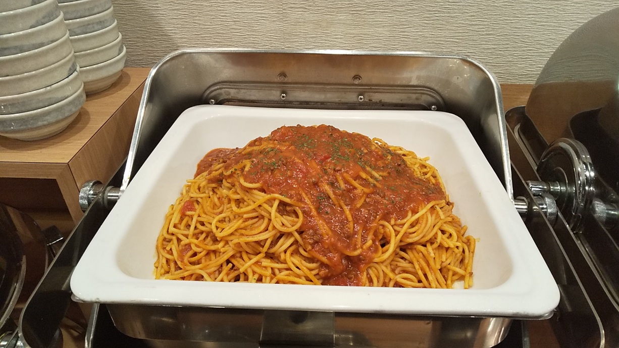 朝食花茶屋　ミートスパゲティ