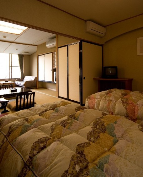 Room with bed
