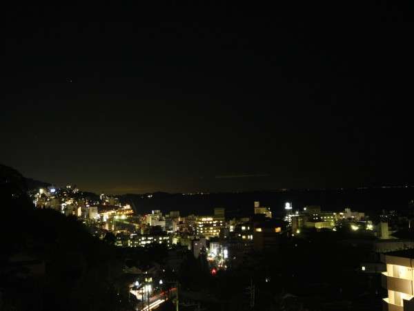 貸切露天風呂からの夜景※6月25日~7月6日リニューアル予定