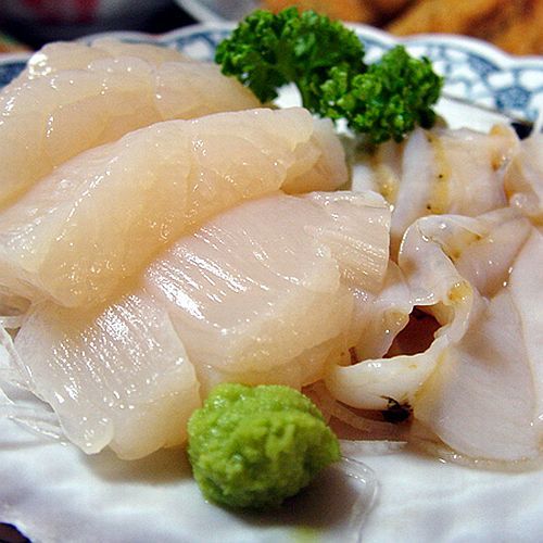 An example of sashimi