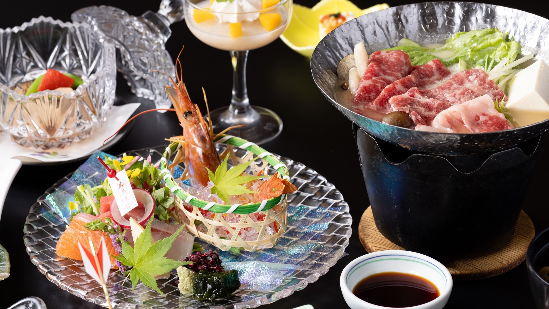 【早期割★基本プラン】信州の四季を彩る 信濃路会席コース＜夕食17:30-19：30＞