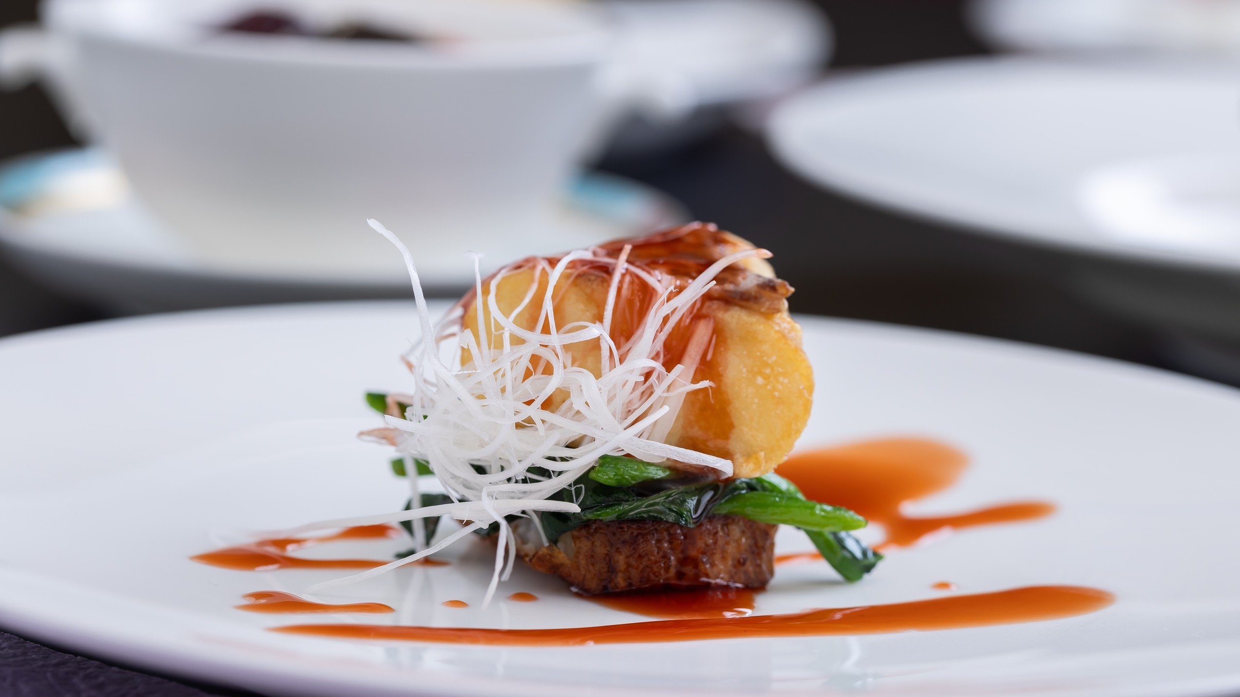 【中華基本プラン】小洒落た創作料理！土地の食材と旬のモダンチャイニーズスタイルー朝夕食付ー