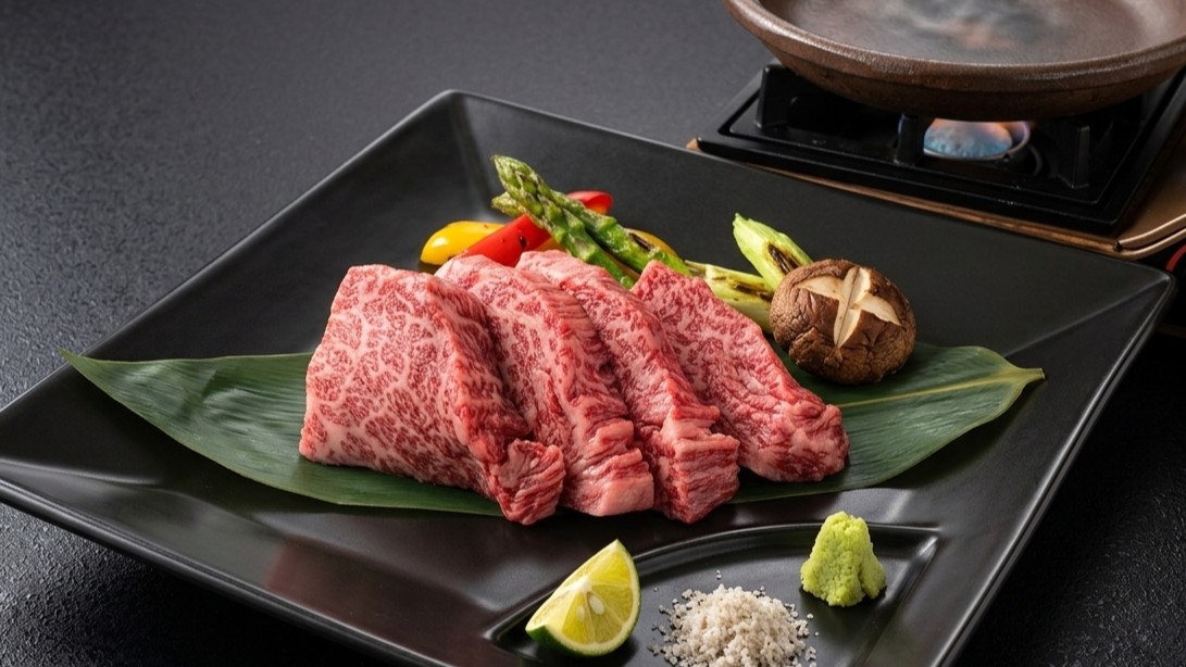 【贅沢和食】A5ランク信州プレミアム牛ステーキ付信濃路会席【朝夕食付】