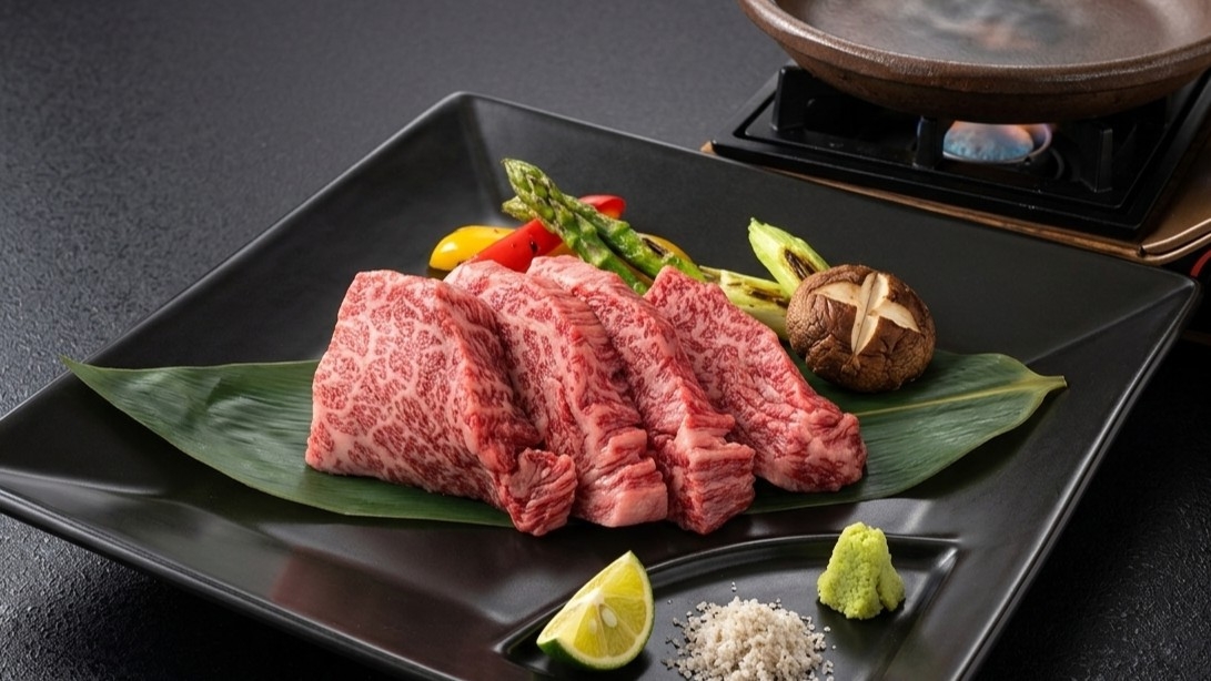 【贅沢和食】A5ランク信州プレミアム牛ステーキ付信濃路会席【朝夕食付】