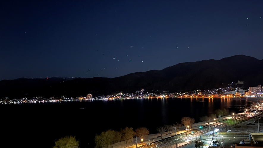 本館客室からの夜景