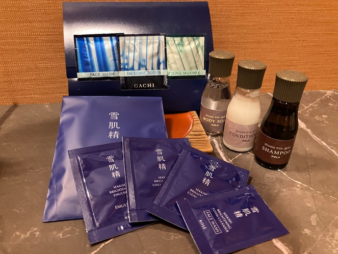 ワンランク上の高級アメニティ