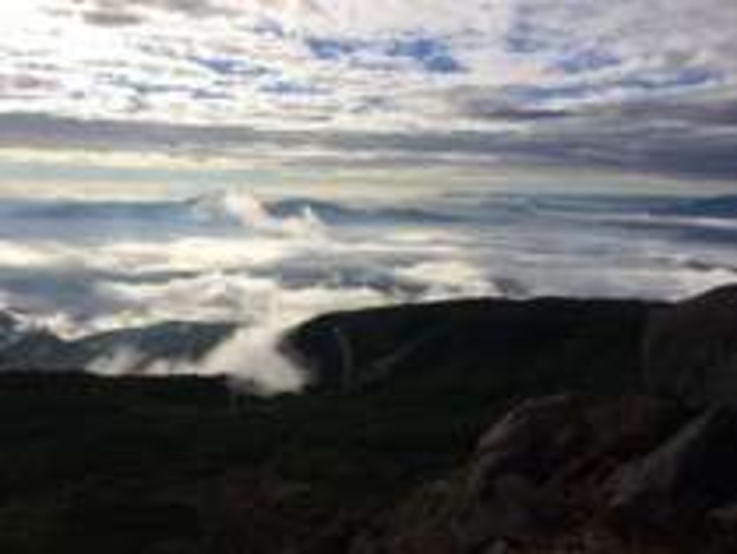 乗鞍岳から見た雲海