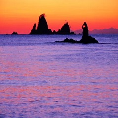 ２０１１年３月　夕方風景　南伊豆大瀬
