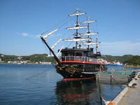 サスケハナ号　遊覧船「黒船」に乗って下田港内めぐり