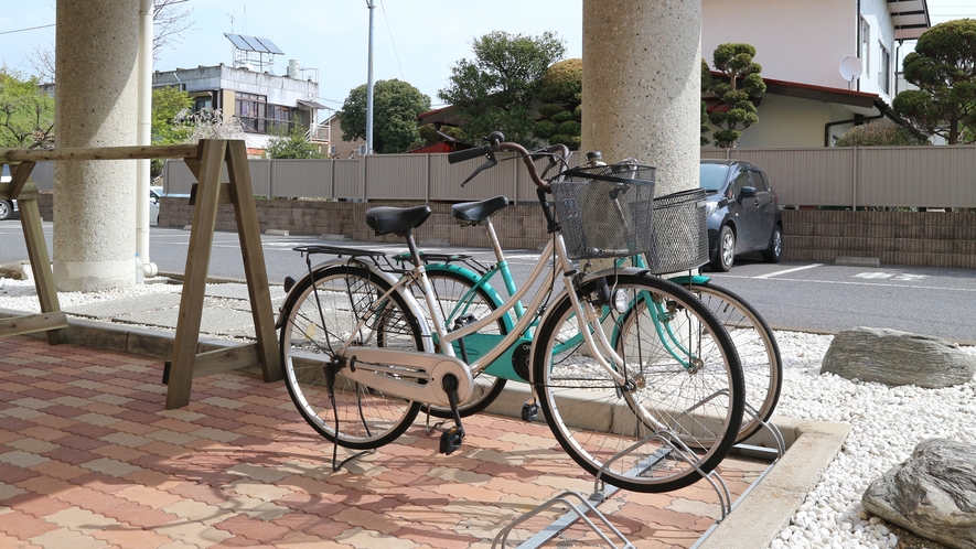 *【レンタサイクル】自転車でお出かけしませんか？数に限りありますので、詳細はお問い合わせください。