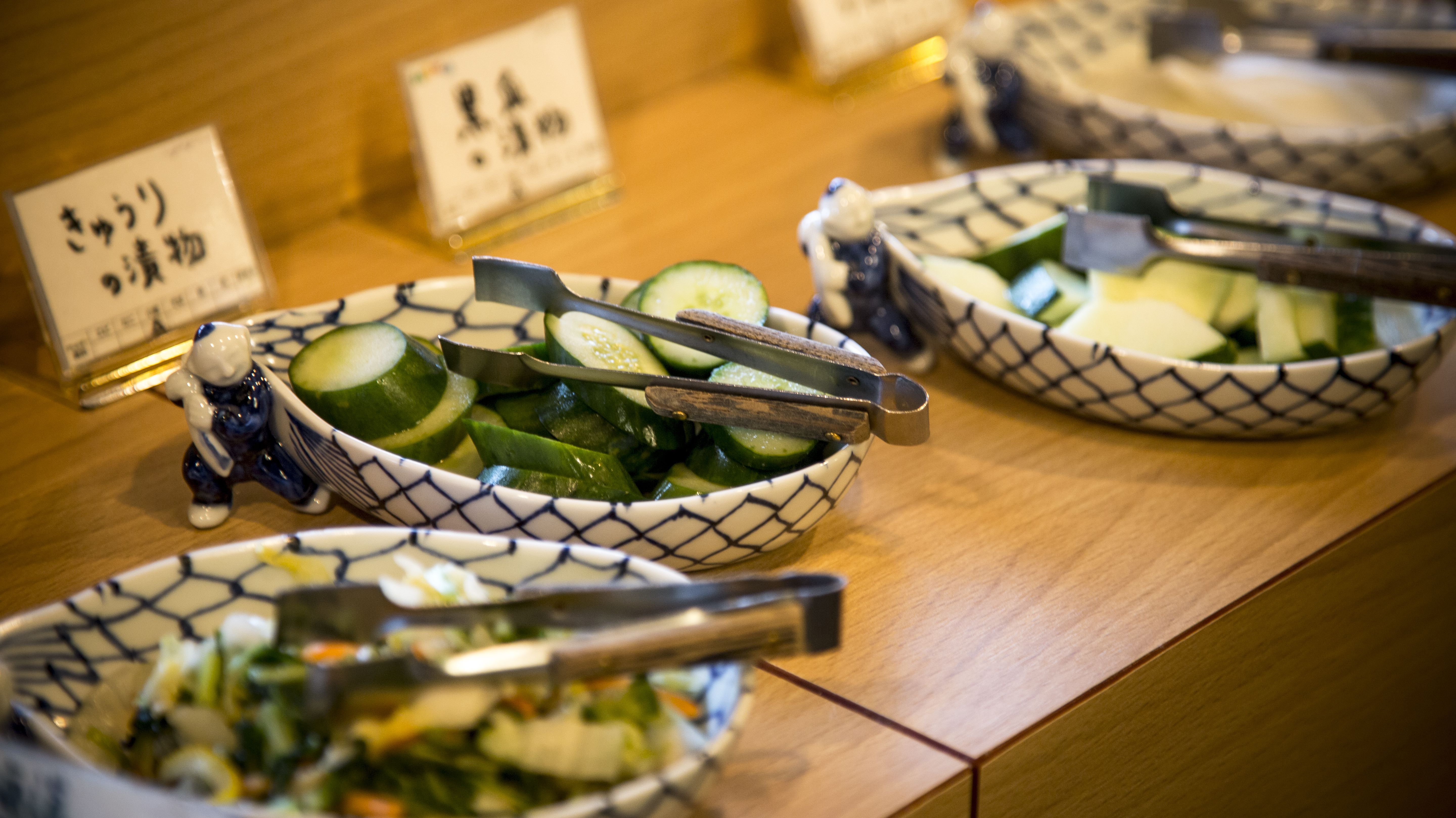 ◆【ご朝食】健康的な和食料理（ある日の一例）