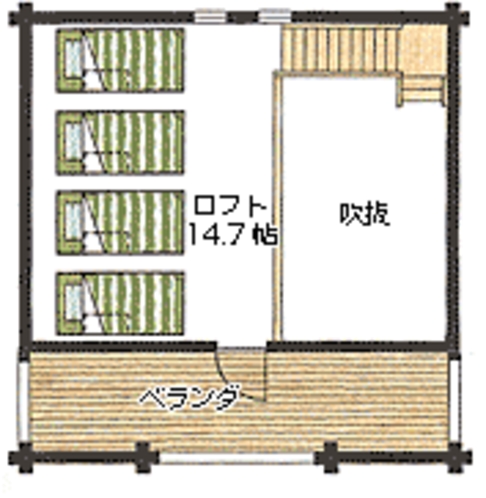 2階：間取り