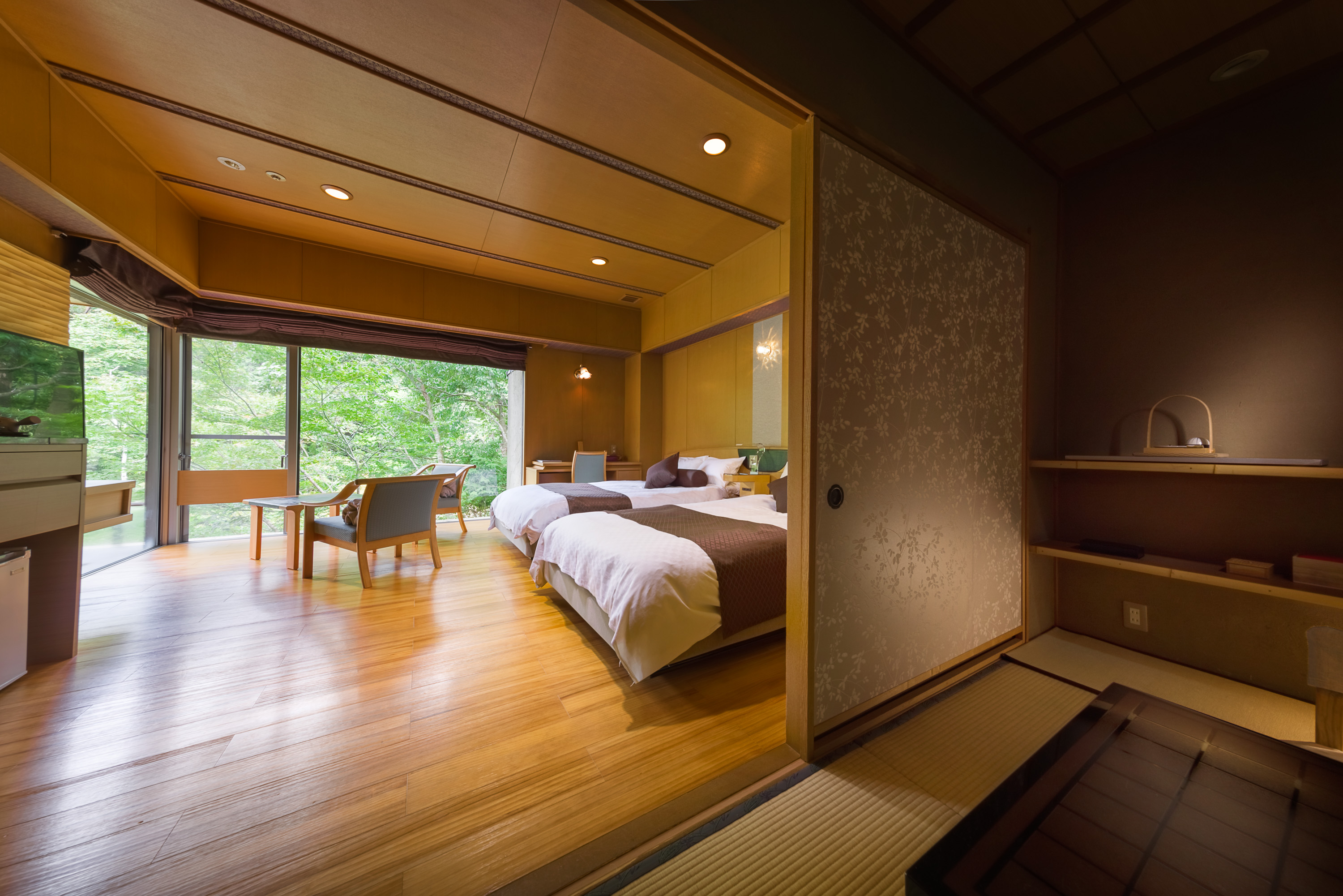 谷川温泉 別邸 仙寿庵(せんじゅあん)(部屋(ベッドルーム))