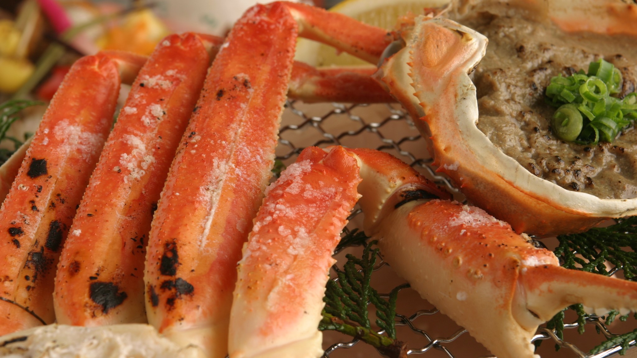焼き蟹（イメージ）　香ばしく焼いた蟹は絶品！蟹の旨味が凝縮されてます