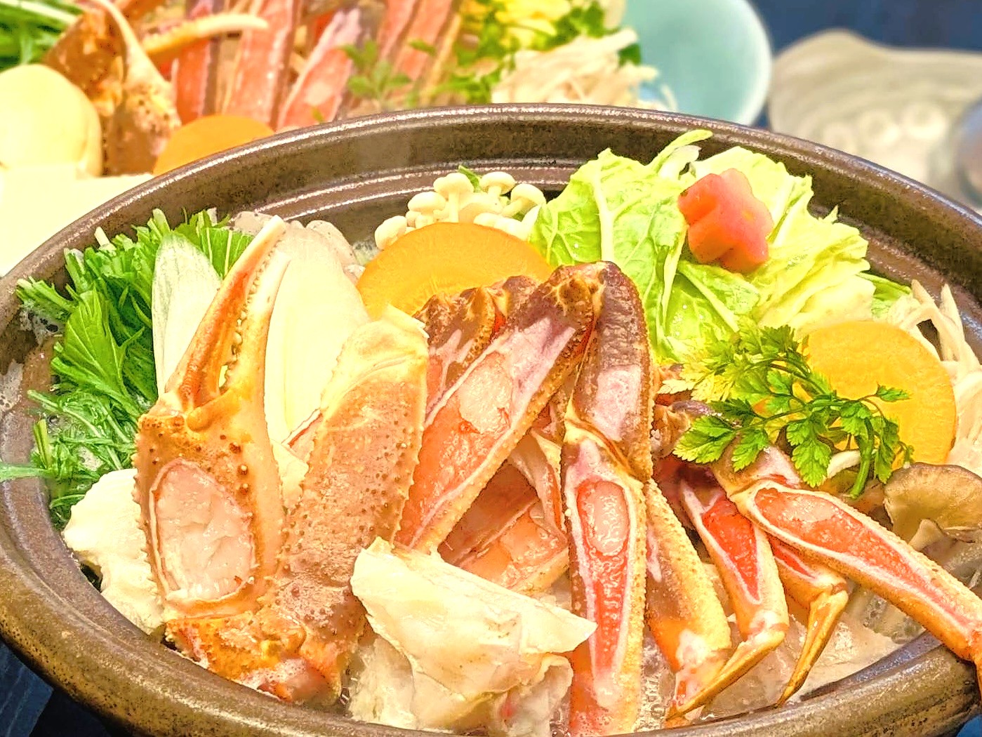 蟹すき鍋(1)