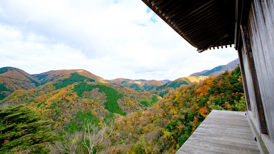 三徳山（景色）