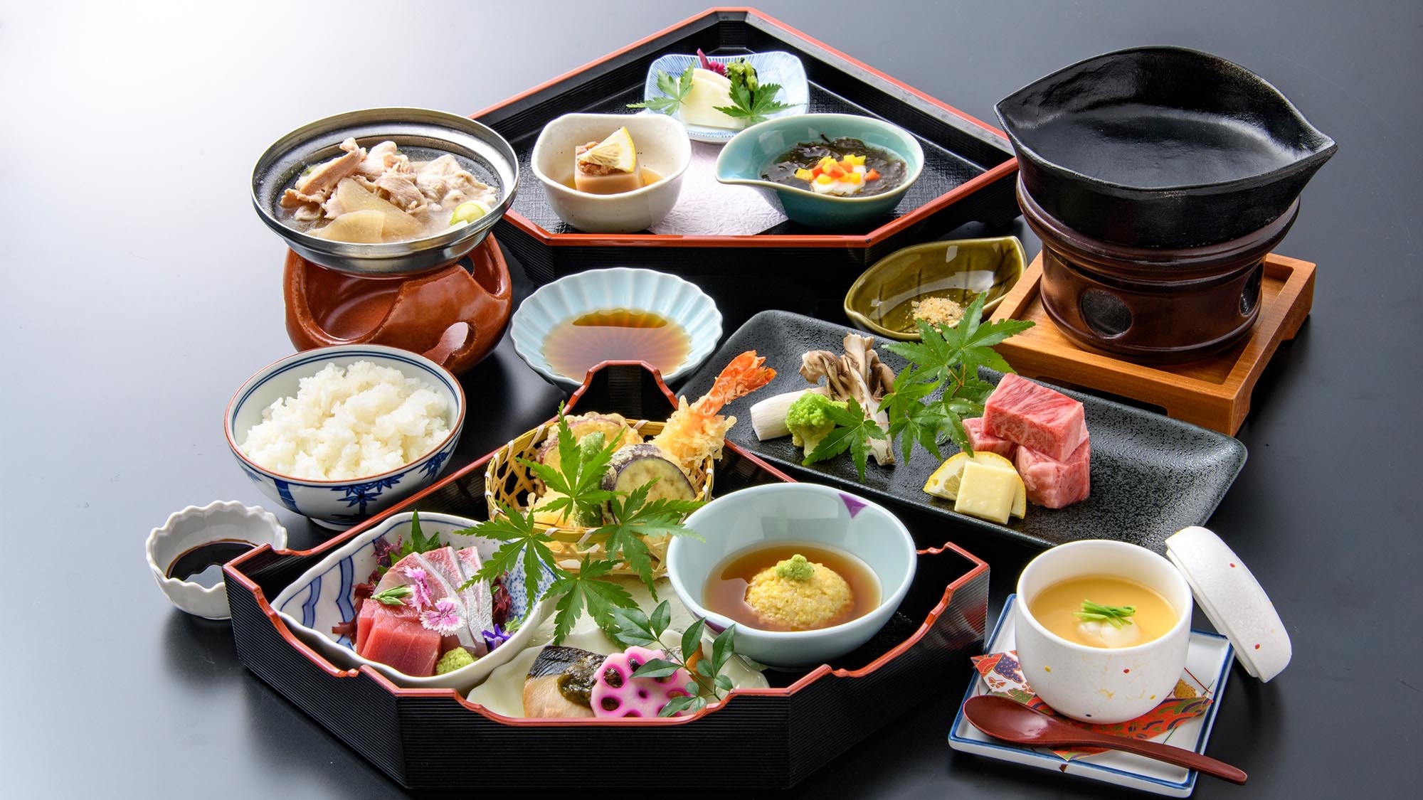 【タイムセール】《湯治棟》【２食付の湯治体験】お弁当+牛ステーキ付、セルフサービスの滞在プラン