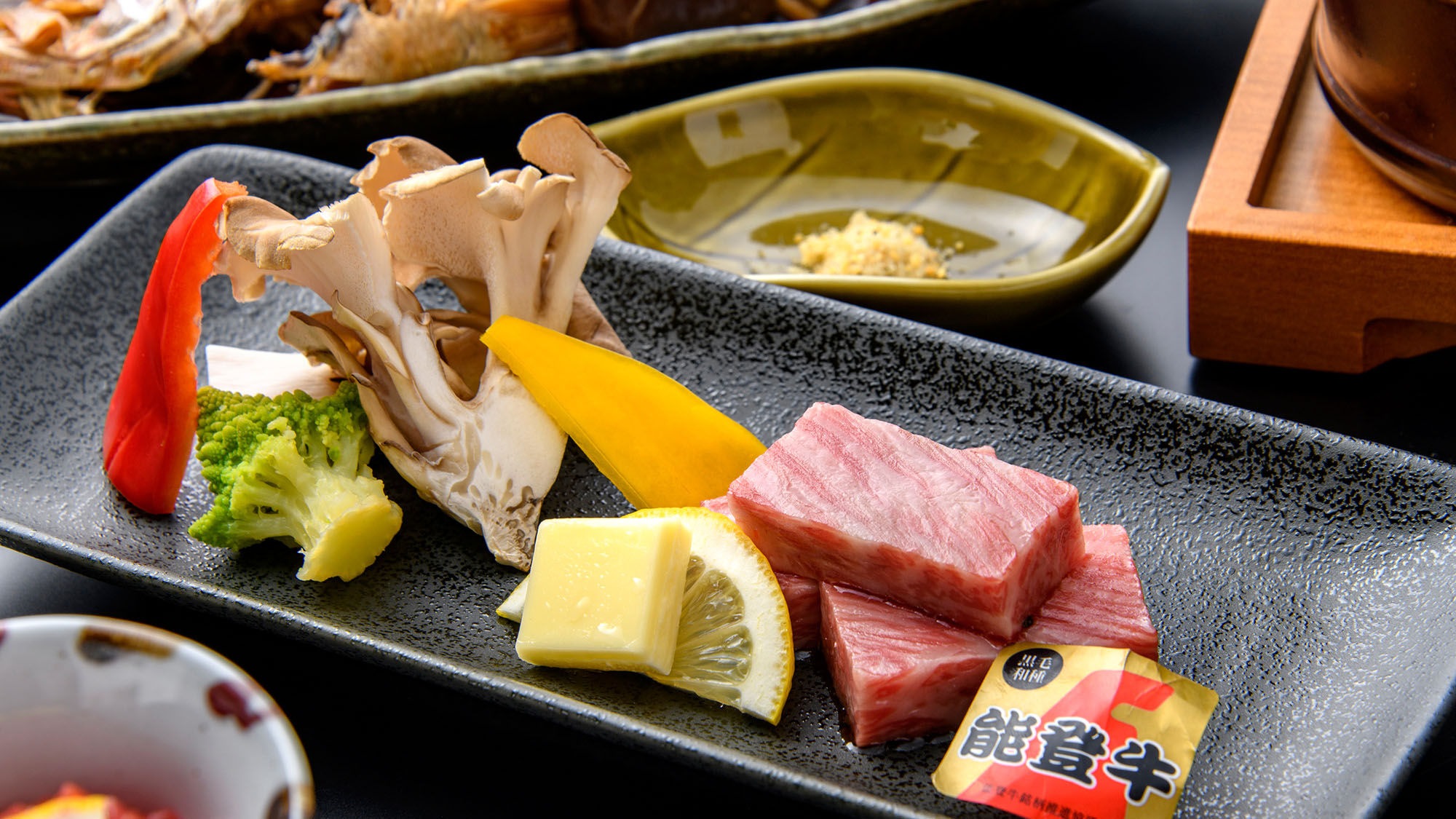 【加賀のえりすぐり会席】幻の和牛「能登牛」のとろける味わい。
