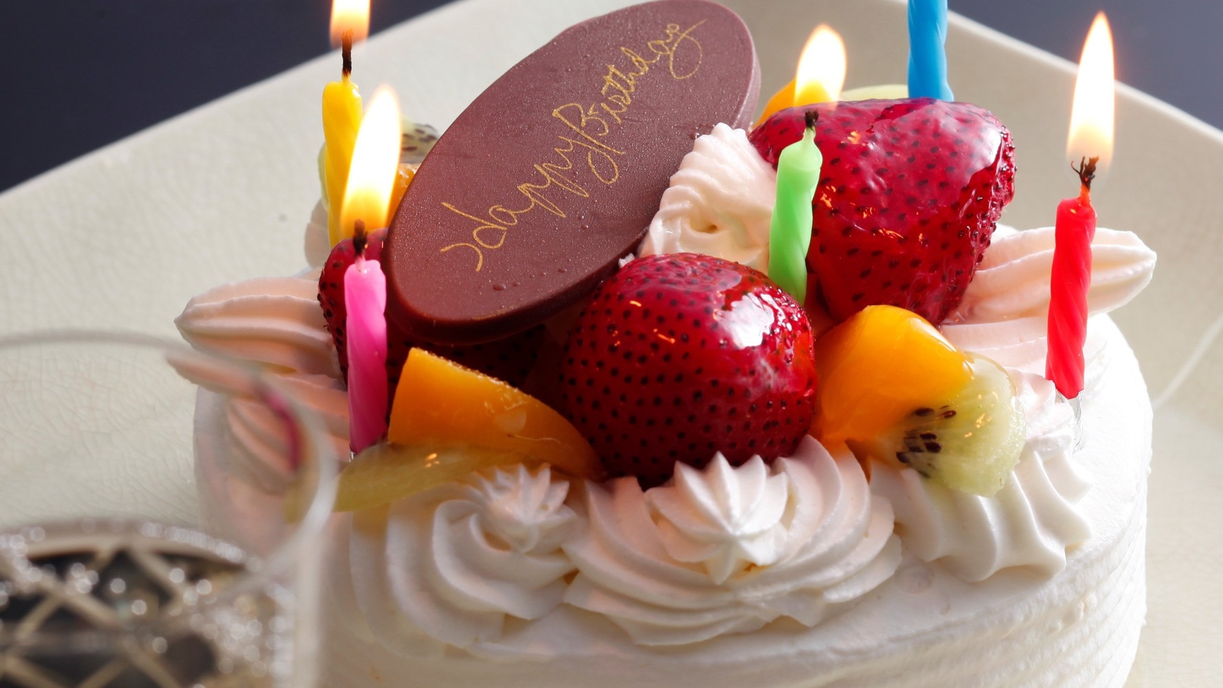 【記念日プラン】イベントにも最適！思い出の1ページに_ホールケーキ付＜月替わり会席・夕朝お部屋食＞