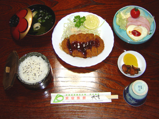 夕食・トンカツ定食プラン・通年