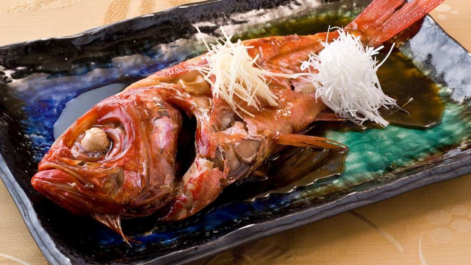 別注料理：金目の煮付