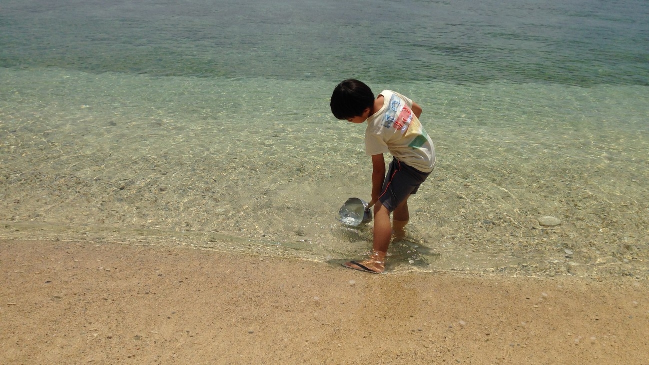 【海水から塩！】島マースお守り作りプラン【朝食付】