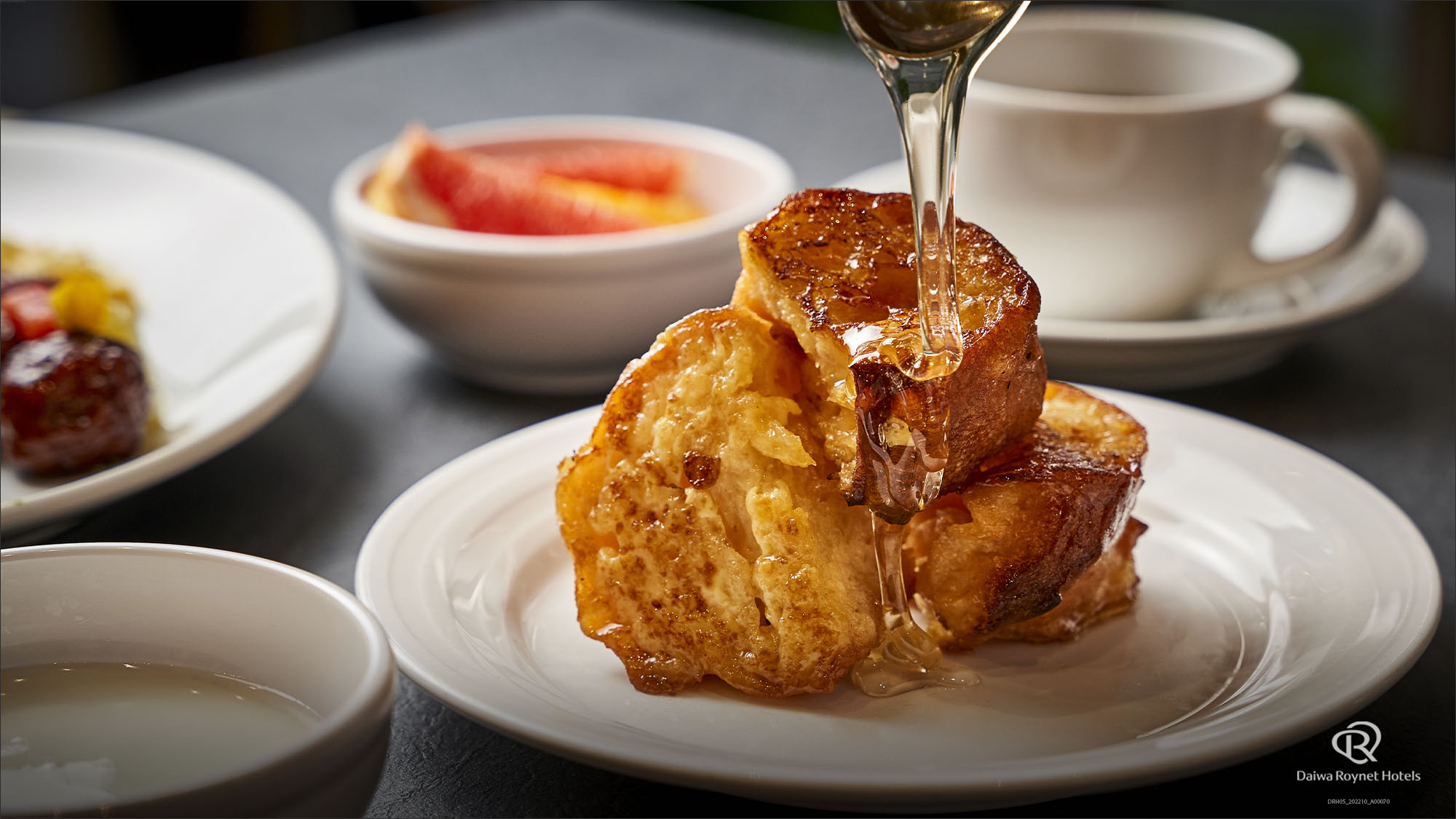 朝食ビュッフェ（フレンチトースト）