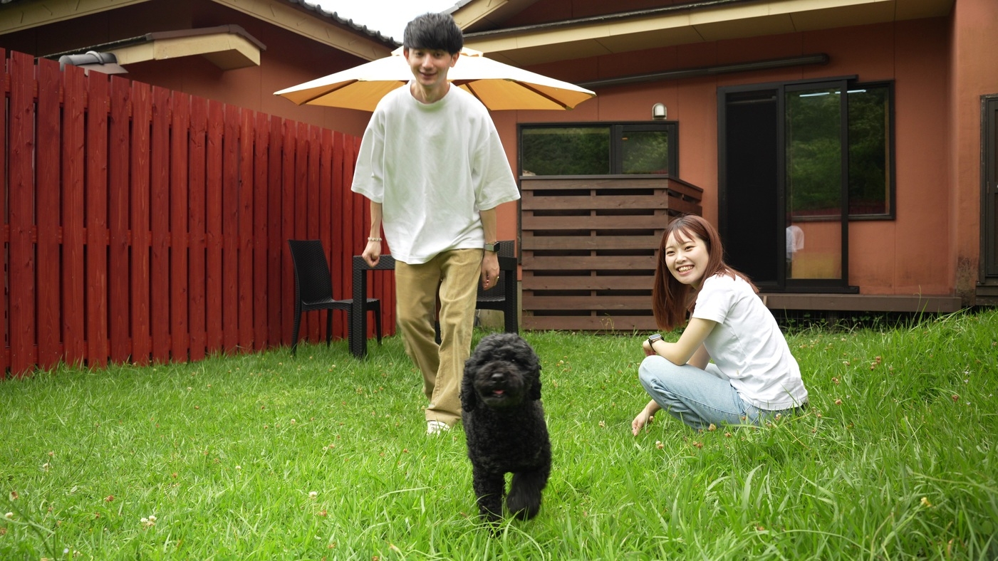 ペットと宿泊できる専用のお部屋