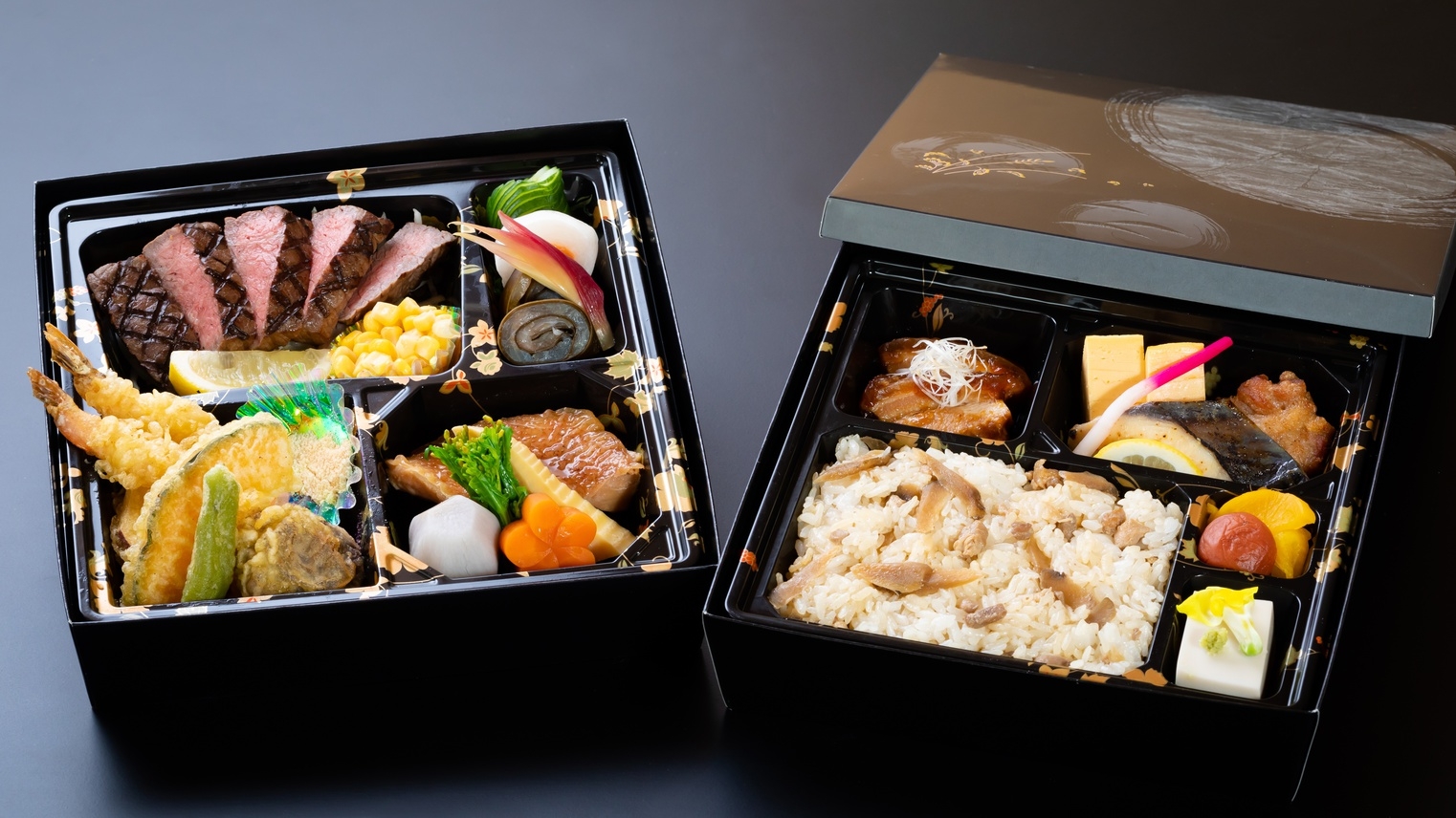 【1泊2食】◆豊後牛ステーキ弁当◆精肉店が創るこだわり弁当と大分郷土料理がメインの和朝食付プラン