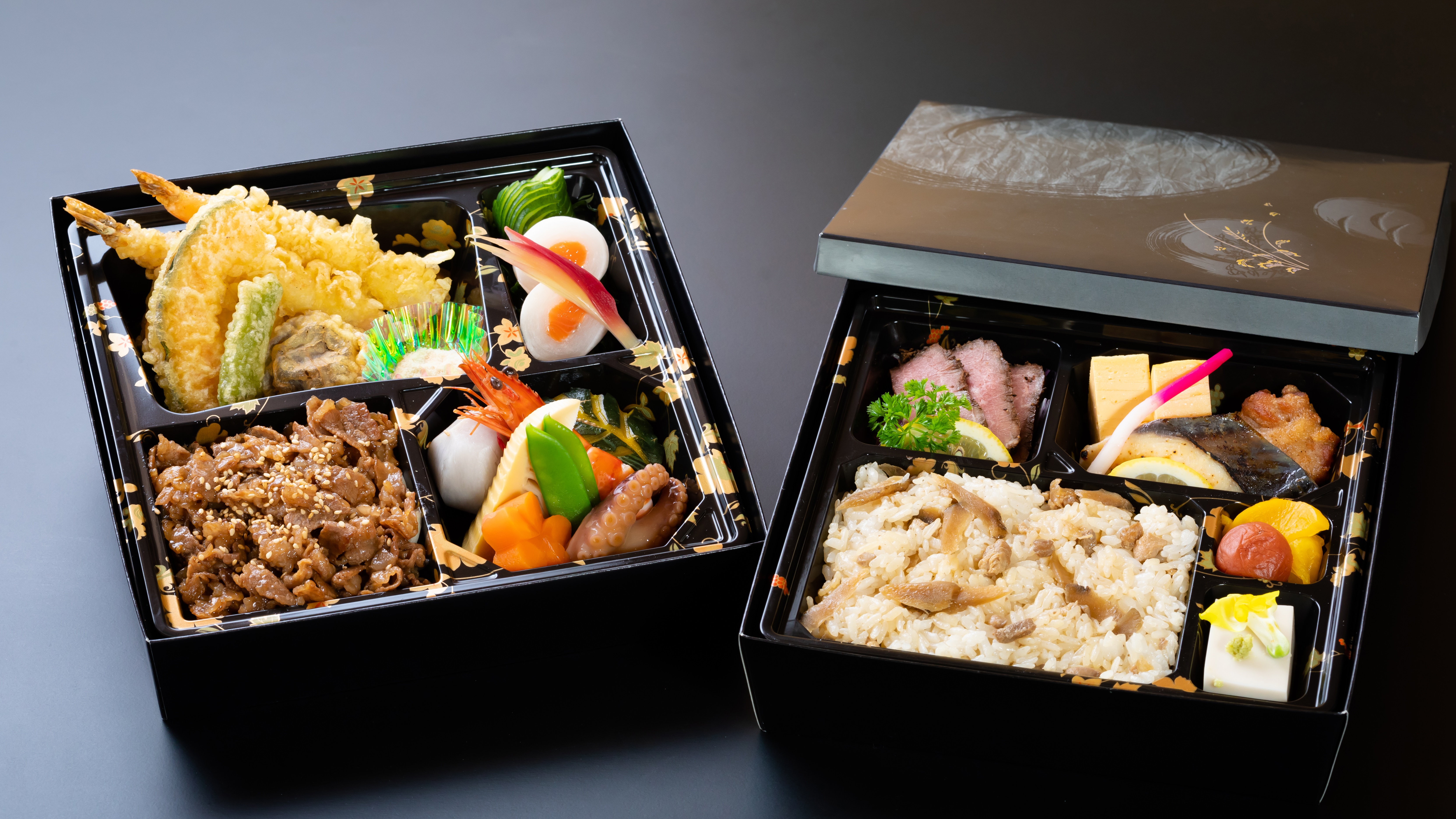 【食事】黒毛和牛焼肉弁当