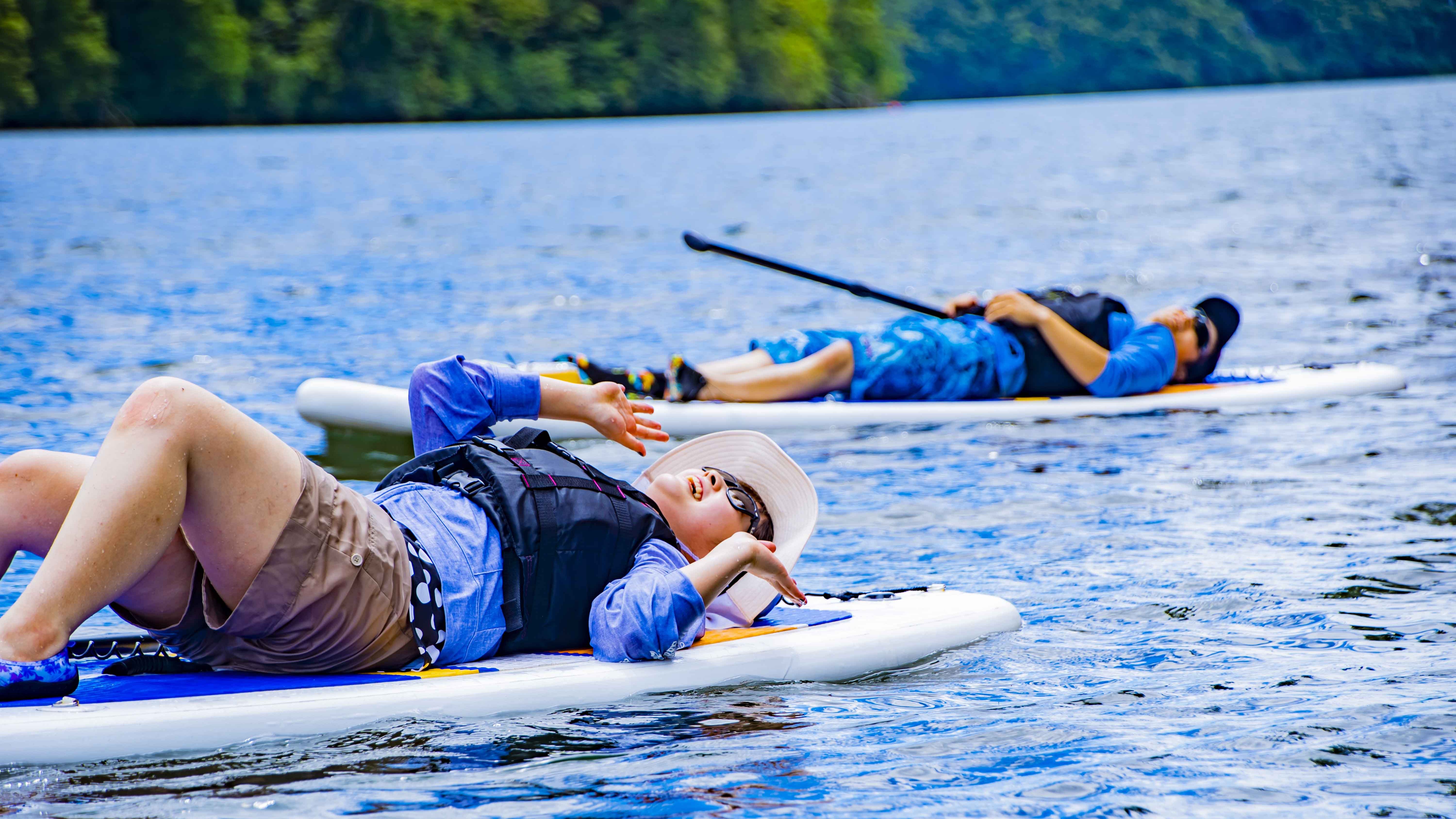 野尻湖・SUP