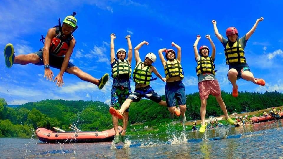 千曲川ラフティング