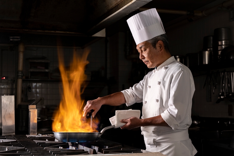 総料理長のお料理をお楽しみください♪