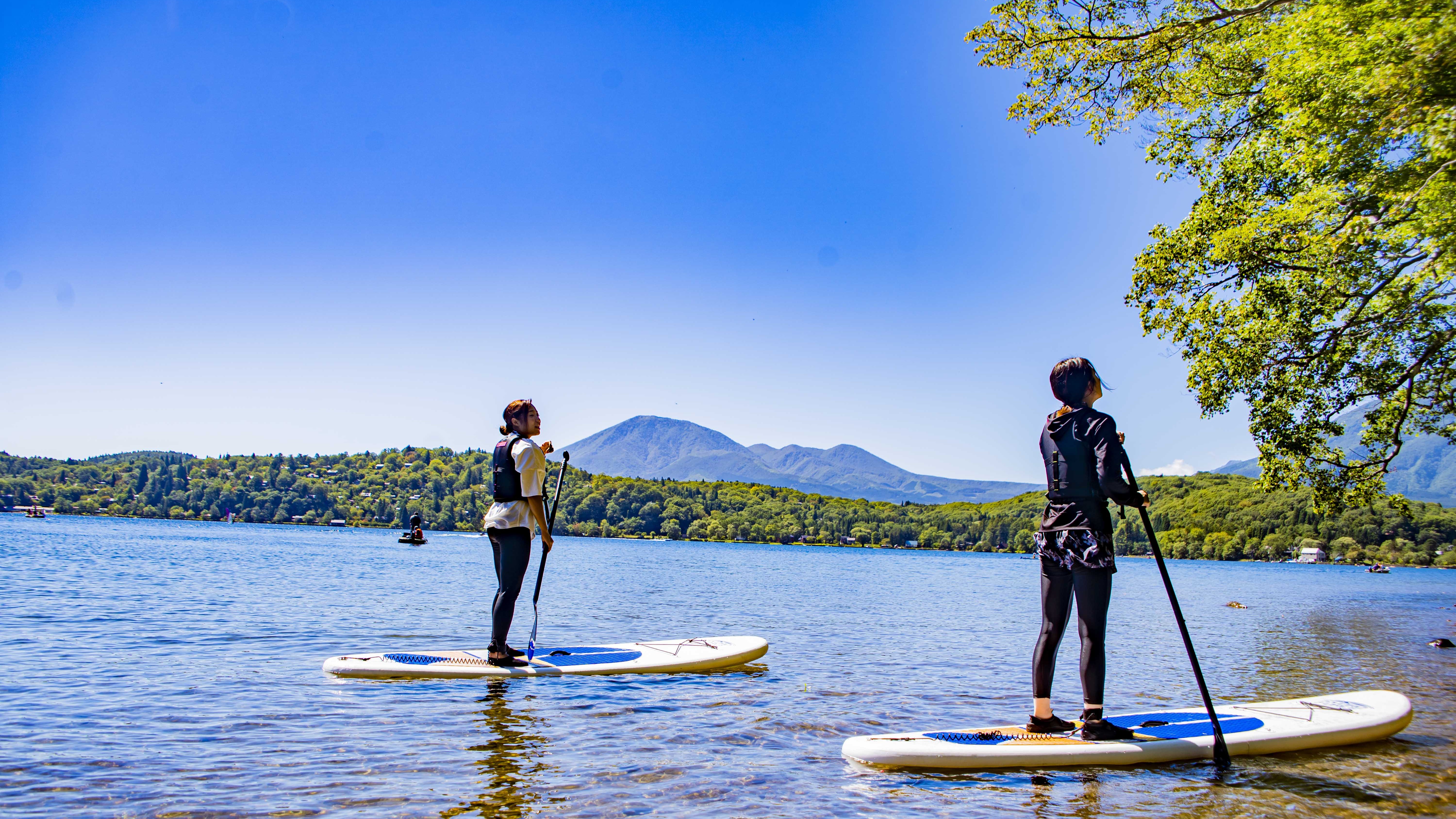 野尻湖・SUP