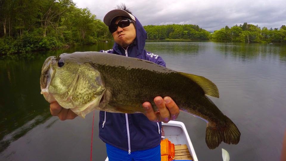 希望湖 バスフィッシング