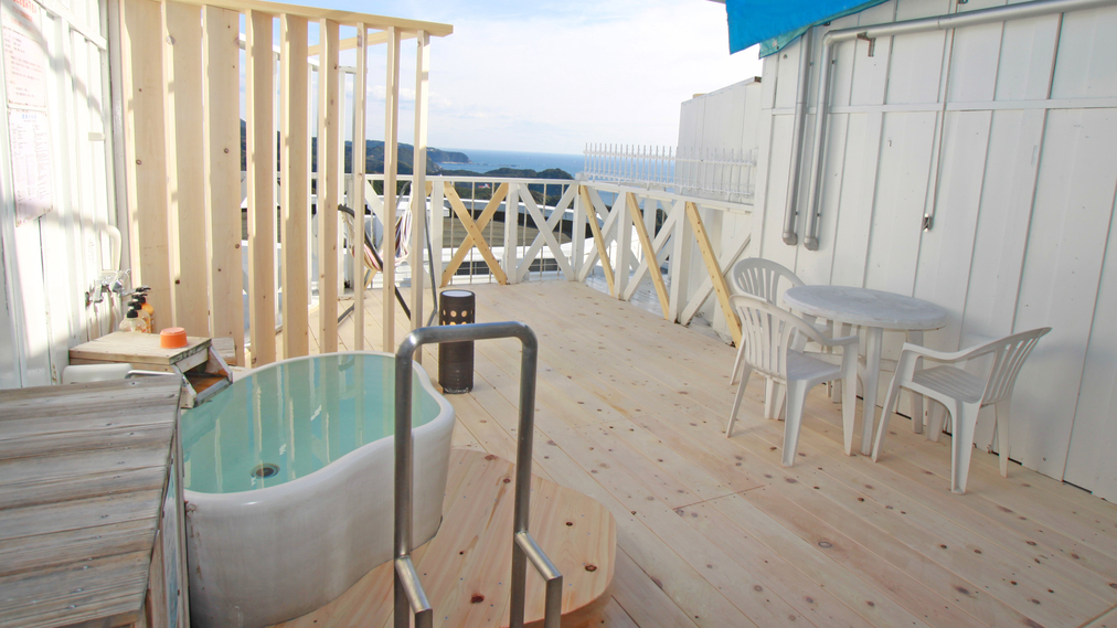 【ペット不可】温泉露天風呂付の和室