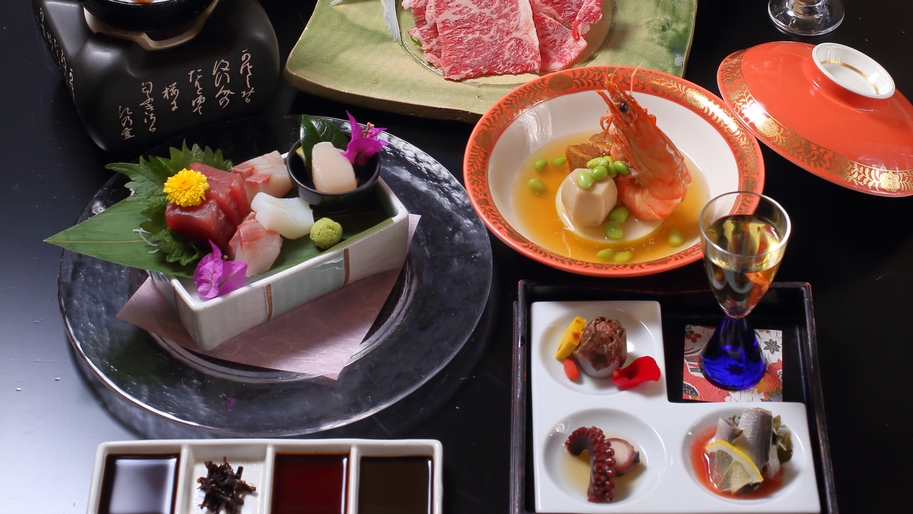 ☆【1泊2食付】リーズナブルな会席♪ 華「はな」