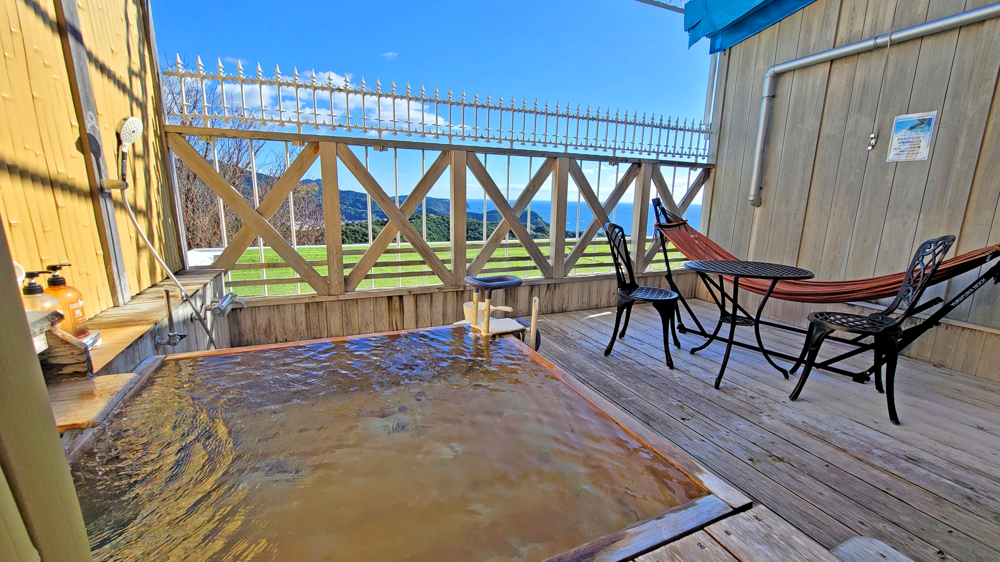 【ペット不可／星灯り】温泉露天風呂付き和洋室（バリアフリー）